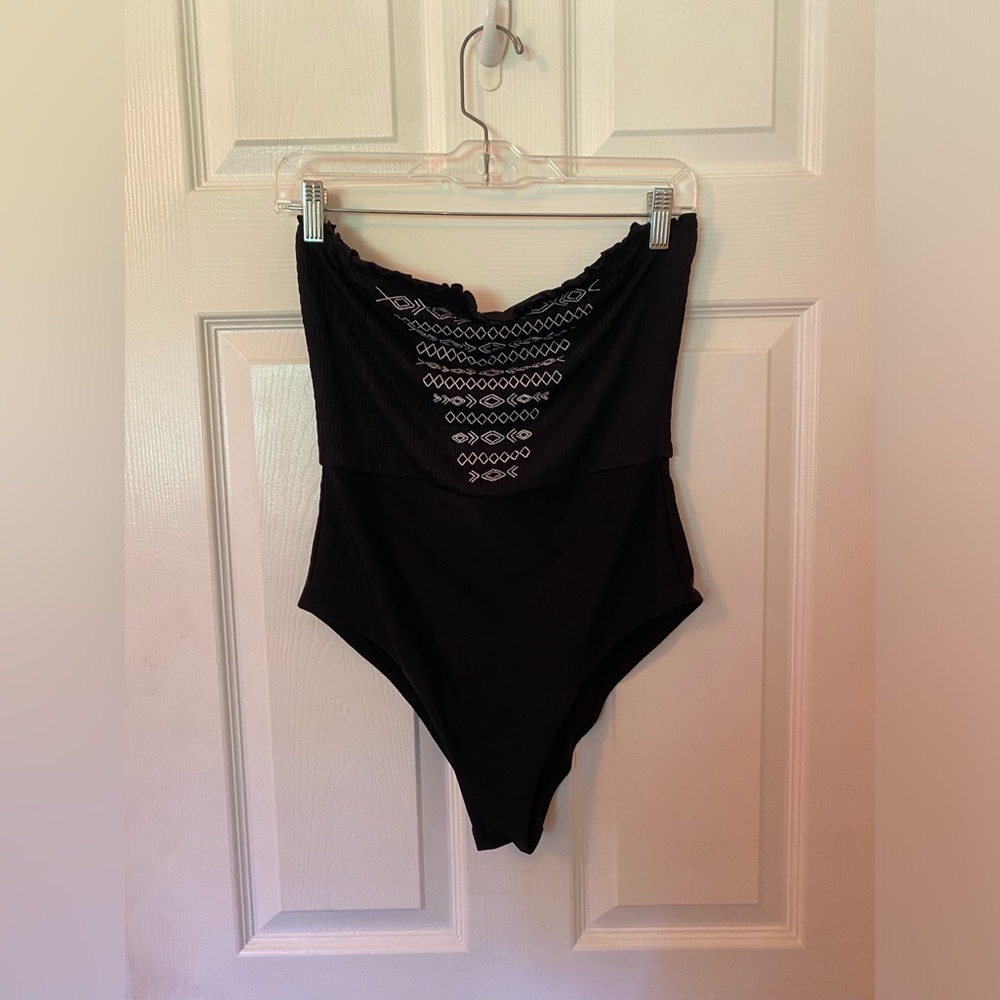 Aerie Strapless One Piece Swimsuit